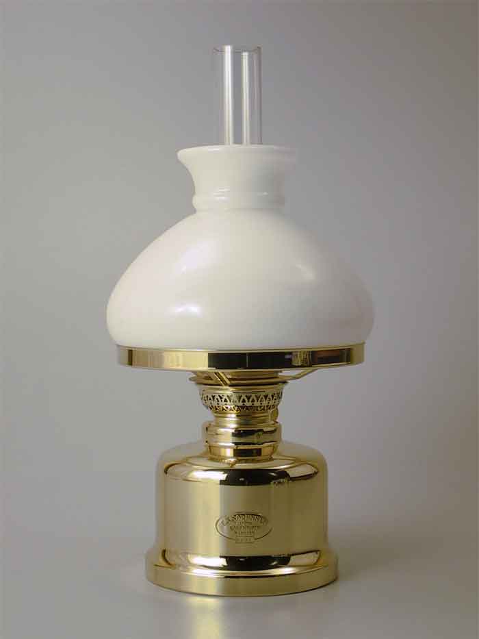 Old Danish table lamp